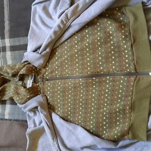 Girls zippered hoodie